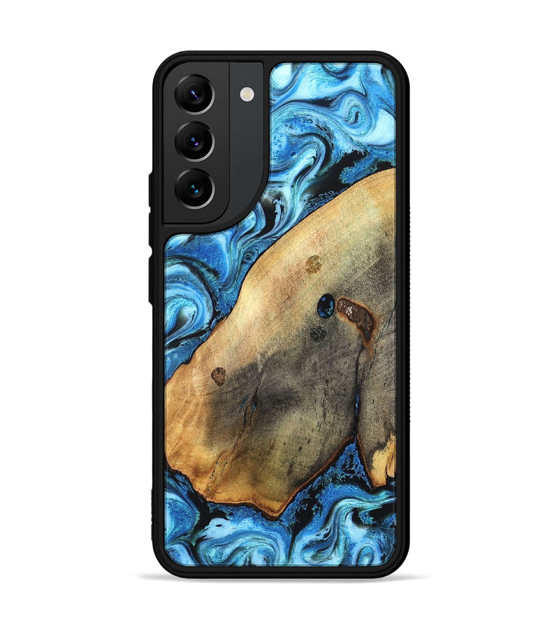 Galaxy S22 Plus Wood Phone Case - Pete (Blue, 826847)