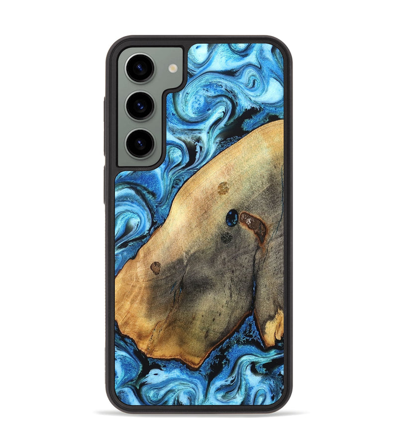 Galaxy S23 Plus Wood Phone Case - Pete (Blue, 826847)