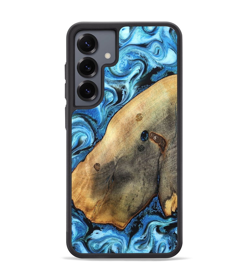 Galaxy S25 Plus Wood Phone Case - Pete (Blue, 826847)