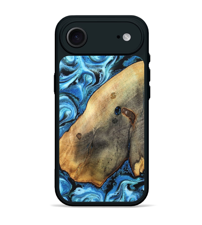 iPhone 17 Air Wood Phone Case - Pete (Blue, 826847)