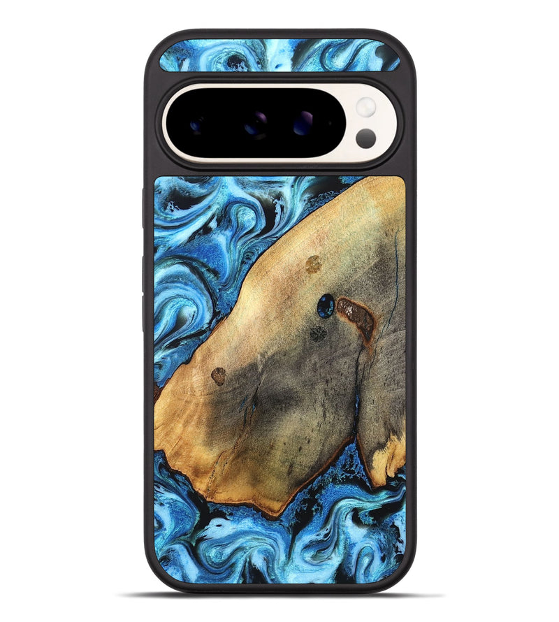 Pixel 9 Pro XL Wood Phone Case - Pete (Blue, 826847)
