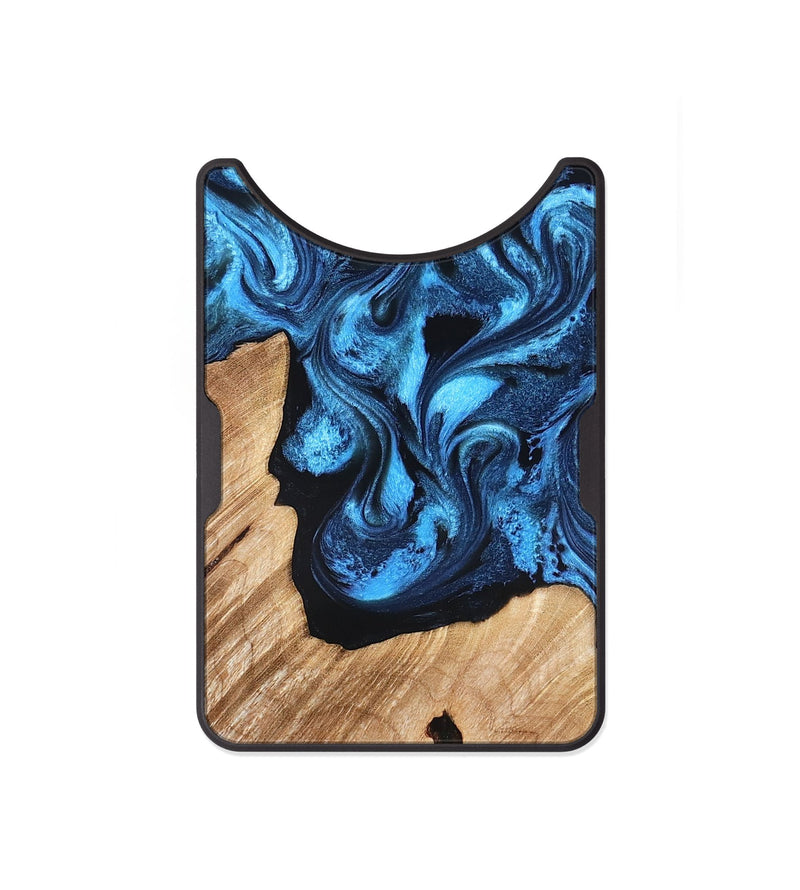 Alloy Wood Wallet - Rosetta (Blue, 826848)