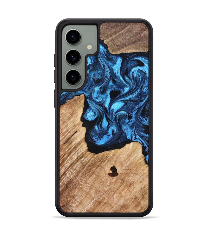 Galaxy S24 Plus Wood Phone Case - Rosetta (Blue, 826848)