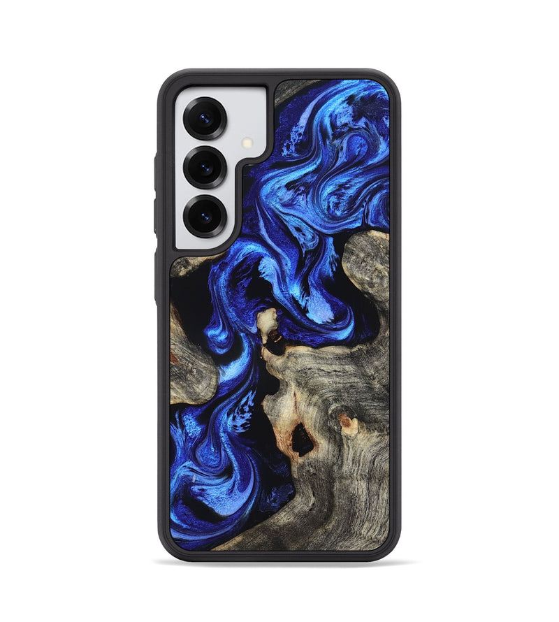 Galaxy S25 Wood Phone Case - Beau (Blue, 826849)