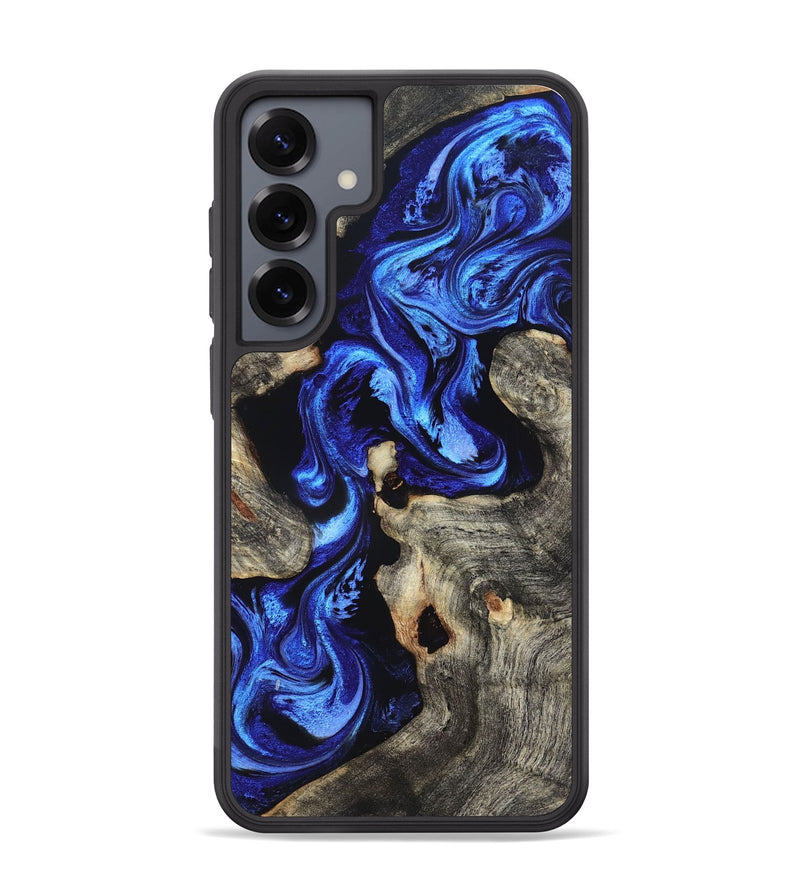 Galaxy S25 Plus Wood Phone Case - Beau (Blue, 826849)