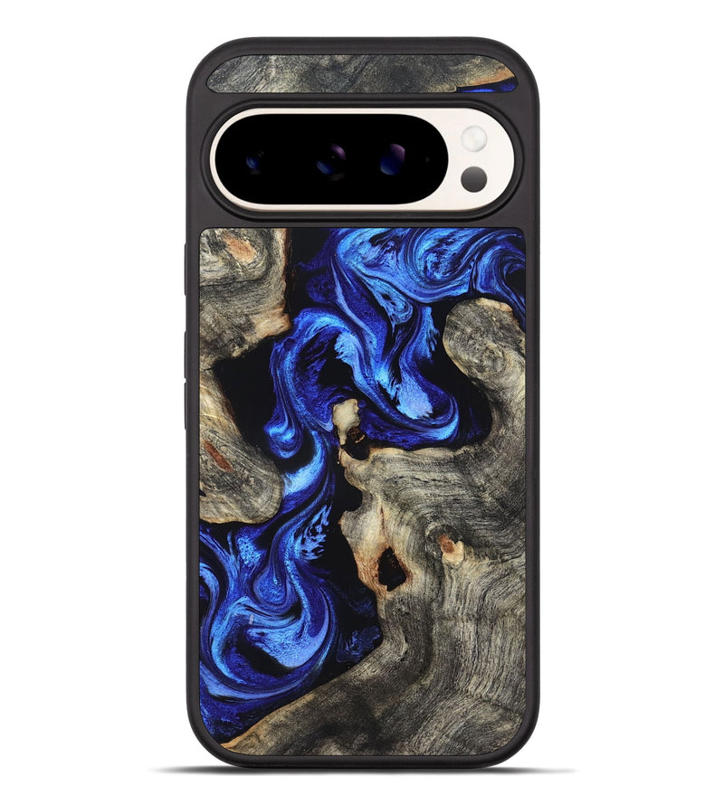 Pixel 10 Pro XL Wood Phone Case - Beau (Blue, 826849)