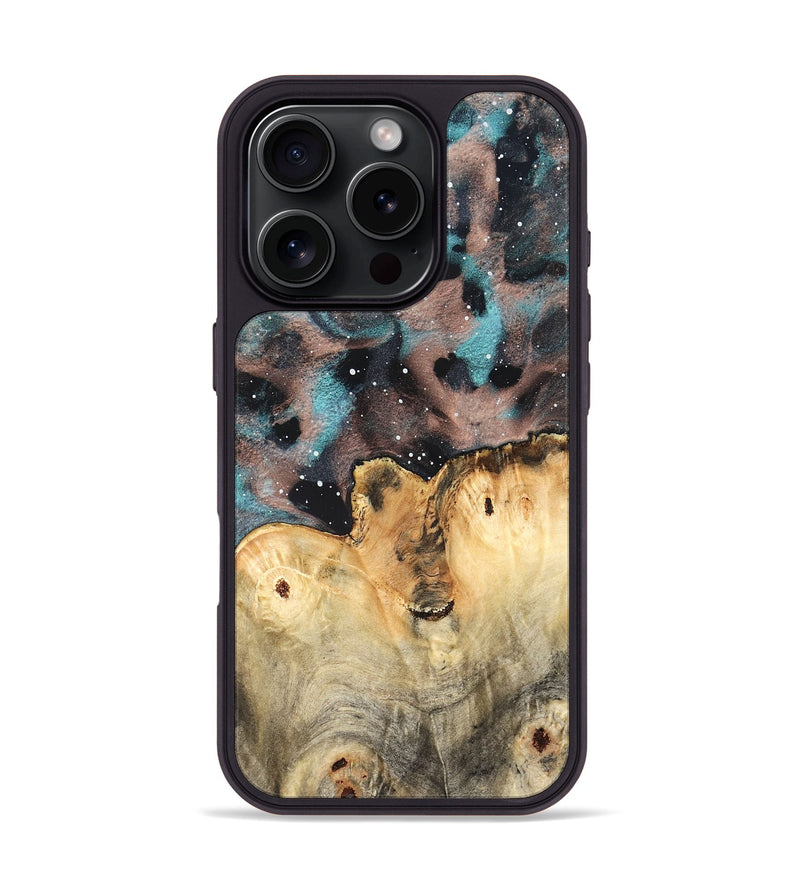iPhone 16 Pro Wood Phone Case - Aries (Cosmos, 826852)