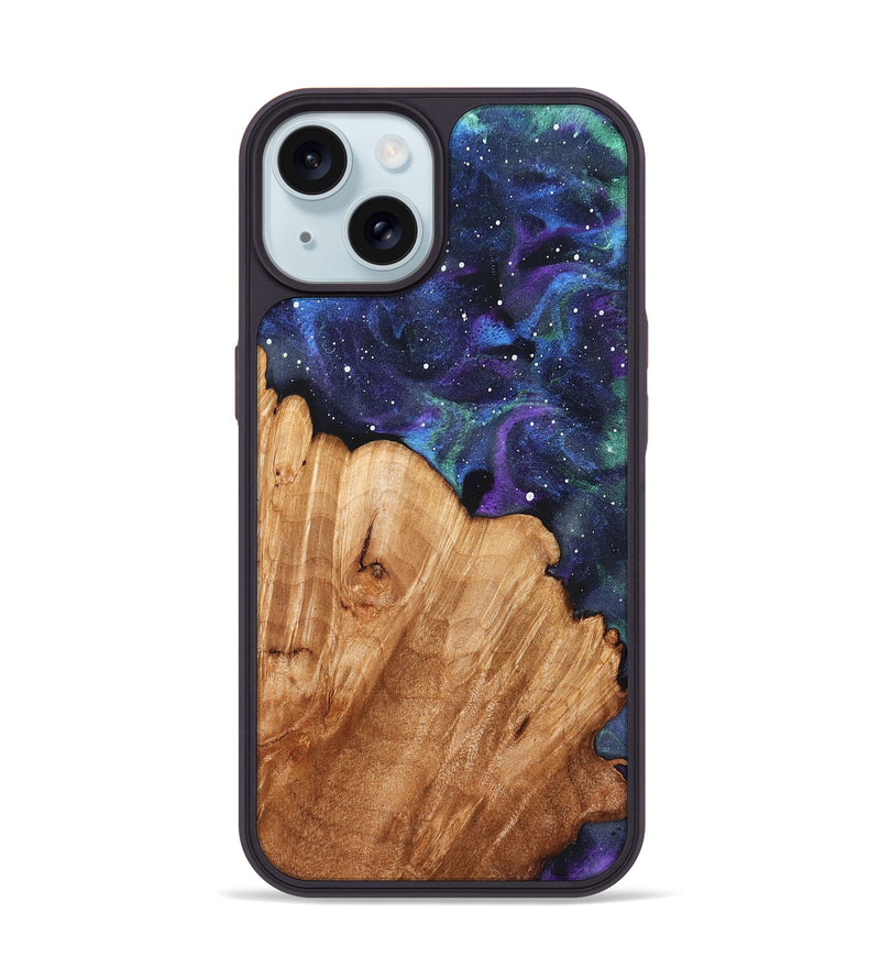 iPhone 15 Wood Phone Case - Zendaya (Cosmos, 826865)