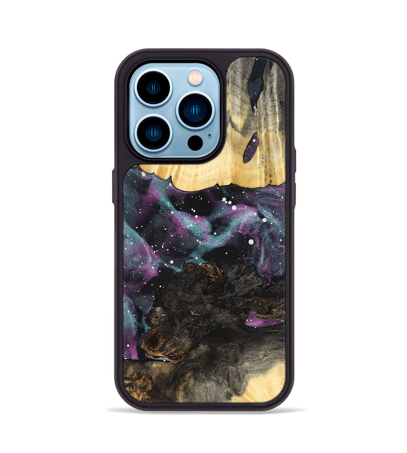 iPhone 14 Pro Wood Phone Case - Tarsha (Cosmos, 826898)