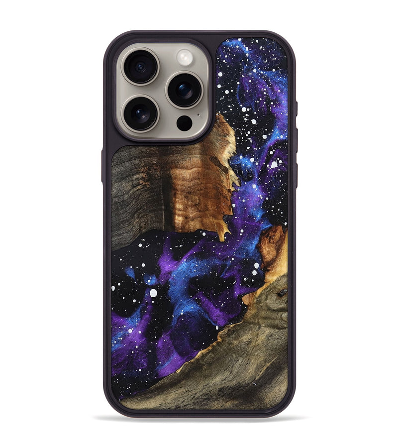 iPhone 15 Pro Max Wood Phone Case - Mekhi (Cosmos, 826899)