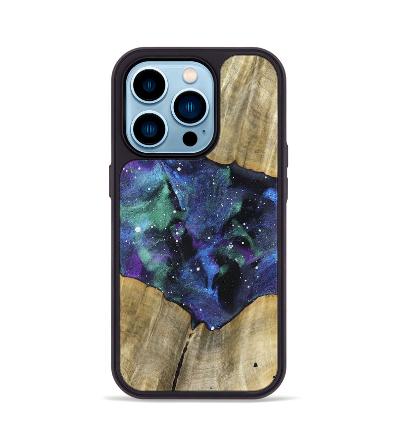 iPhone 14 Pro Wood Phone Case - Enid (Cosmos, 826904)