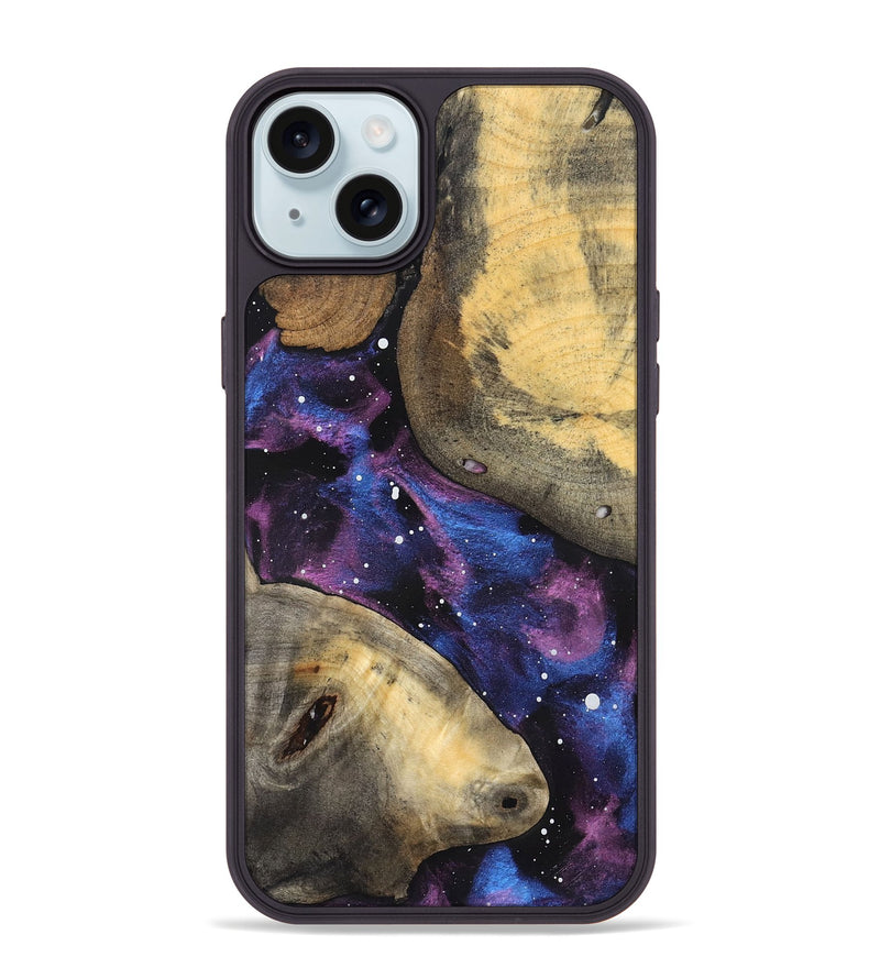 iPhone 15 Plus Wood Phone Case - Ainsley (Cosmos, 826905)