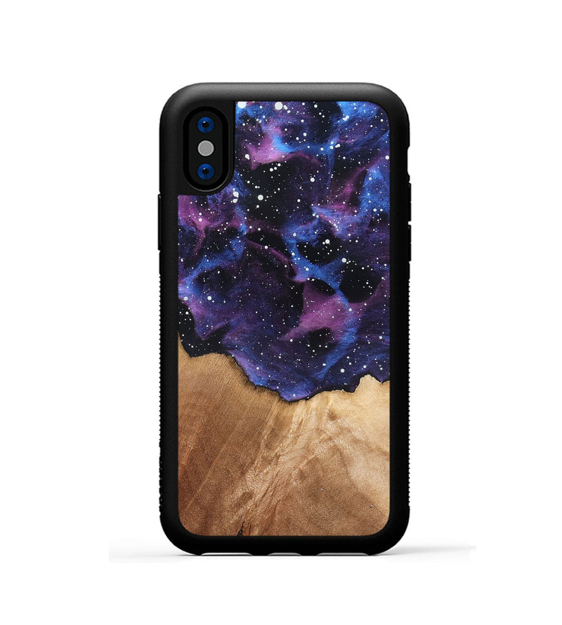 iPhone Xs Wood Phone Case - Sandi (Cosmos, 826907)