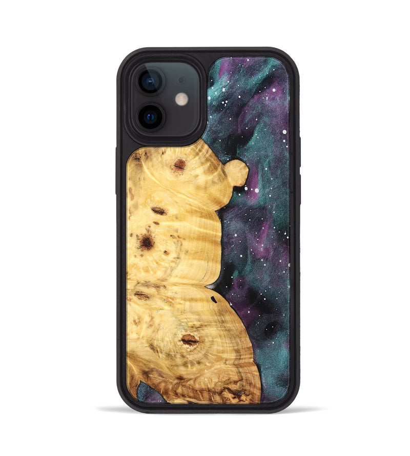 iPhone 12 Wood Phone Case - Leatha (Cosmos, 826916)