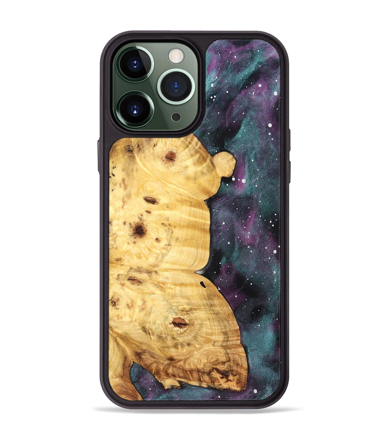 iPhone 13 Pro Max Wood Phone Case - Leatha (Cosmos, 826916)