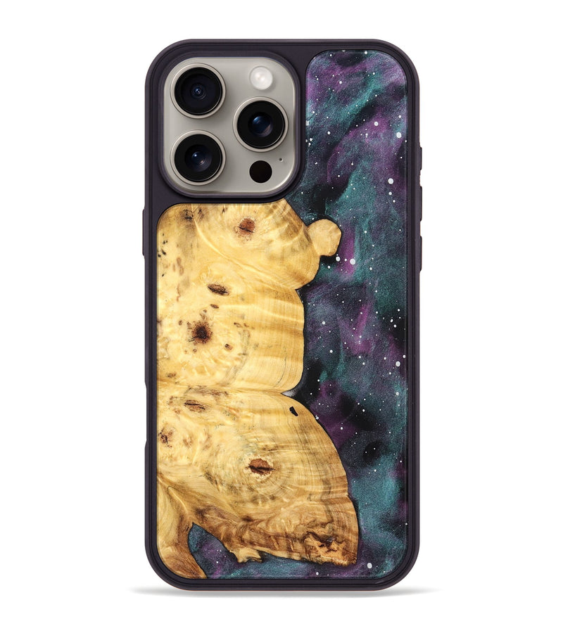 iPhone 16 Pro Max Wood Phone Case - Leatha (Cosmos, 826916)