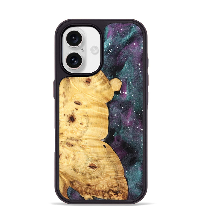 iPhone 17 Wood Phone Case - Leatha (Cosmos, 826916)