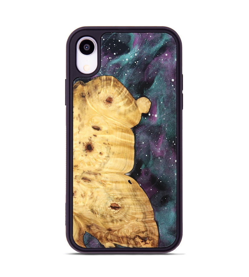 iPhone Xr Wood Phone Case - Leatha (Cosmos, 826916)