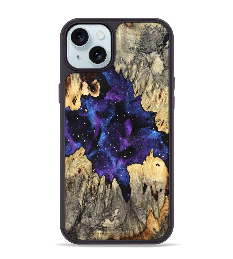 iPhone 15 Plus Wood Phone Case - Kaisen (Cosmos, 826918)