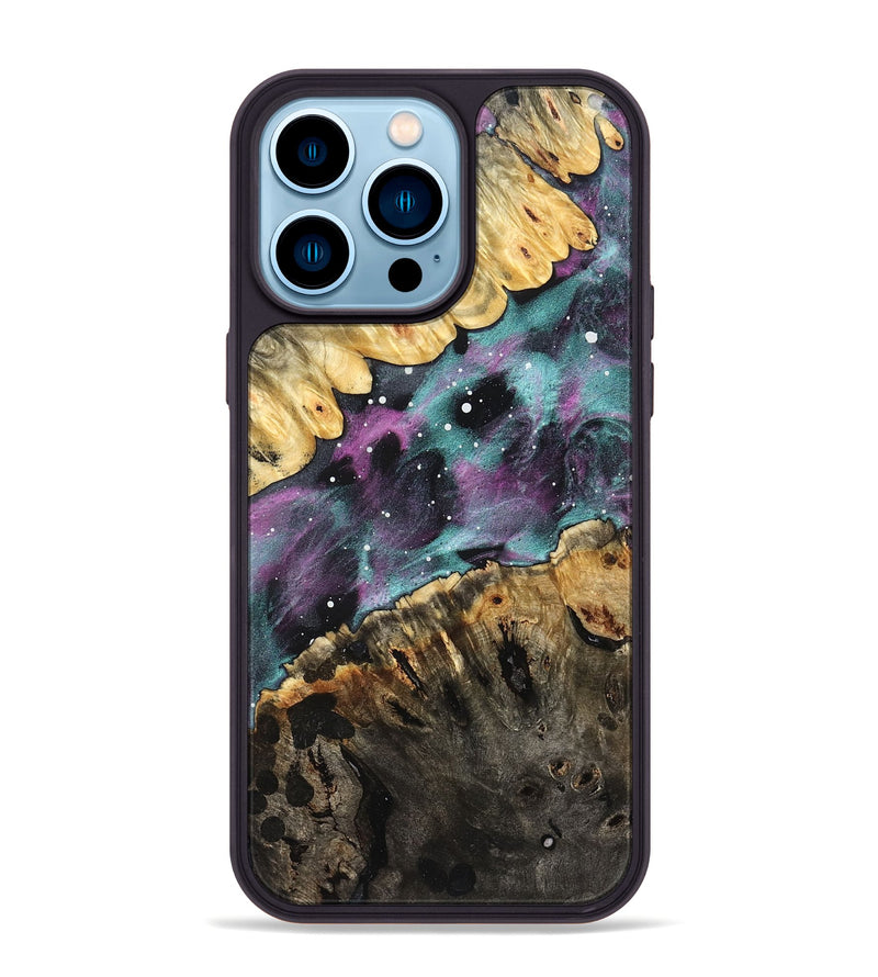 iPhone 14 Pro Max Wood Phone Case - Caitlin (Cosmos, 826920)