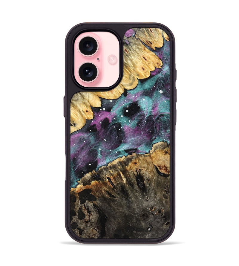iPhone 16 Wood Phone Case - Caitlin (Cosmos, 826920)