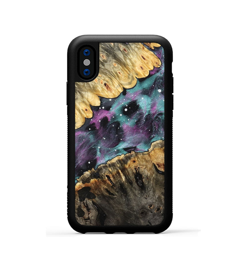 iPhone Xs Wood Phone Case - Caitlin (Cosmos, 826920)