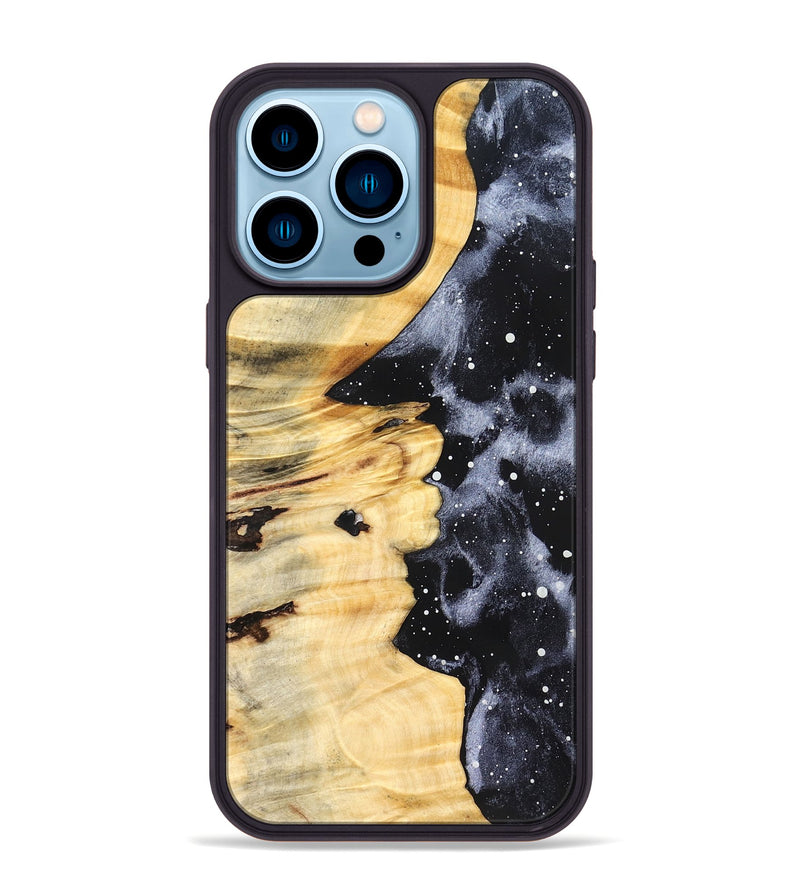 iPhone 14 Pro Max Wood Phone Case - Lashawn (Cosmos, 826921)