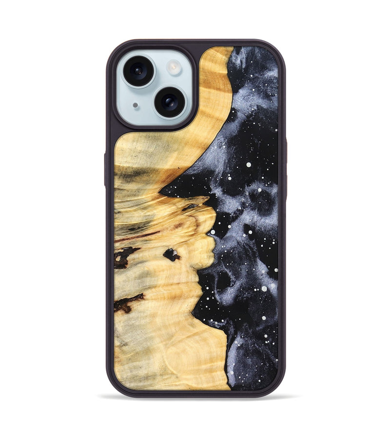 iPhone 15 Wood Phone Case - Lashawn (Cosmos, 826921)