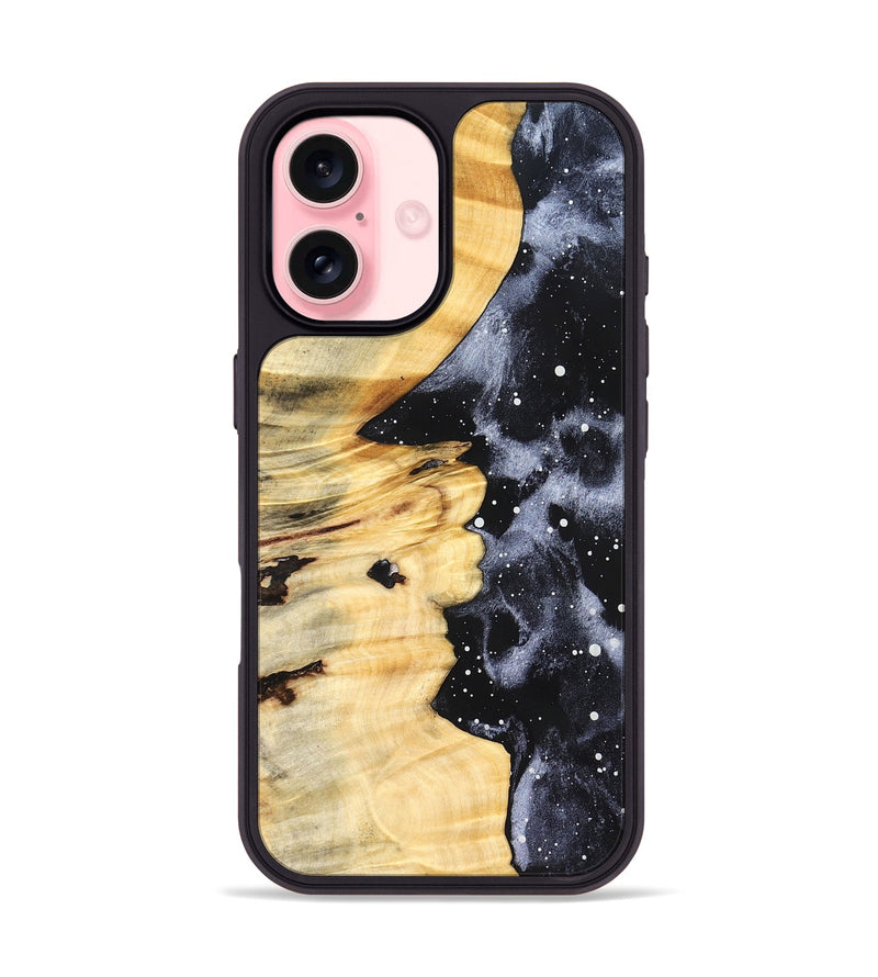 iPhone 16 Wood Phone Case - Lashawn (Cosmos, 826921)