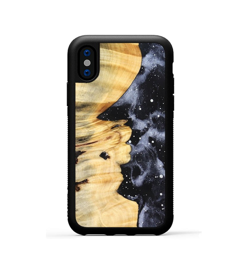 iPhone Xs Wood Phone Case - Lashawn (Cosmos, 826921)