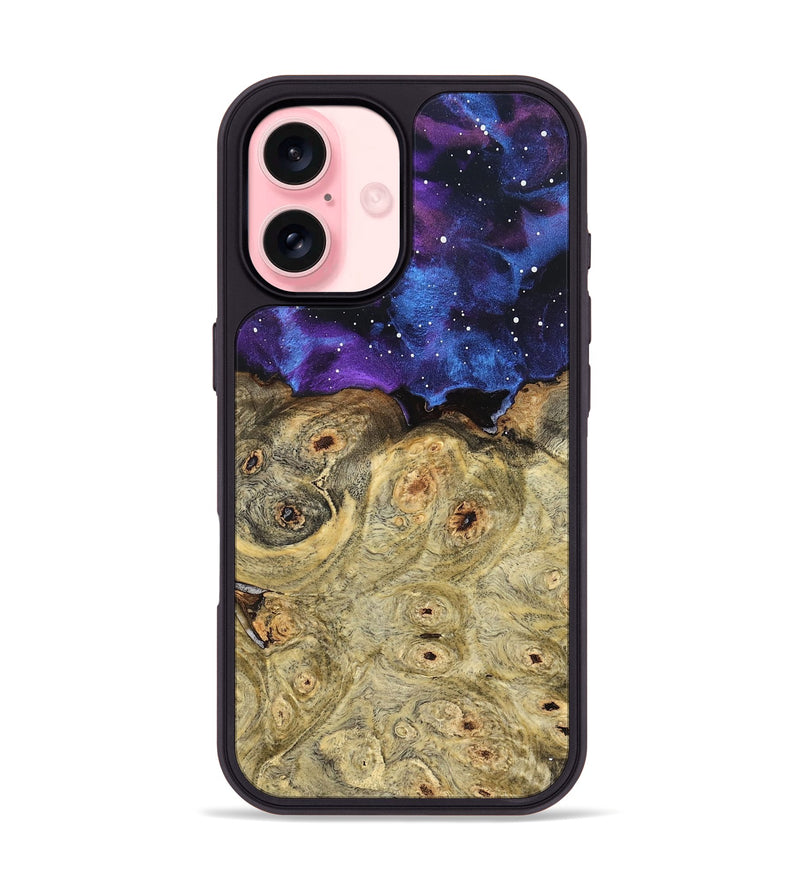 iPhone 16 Wood Phone Case - Shaniya (Cosmos, 826923)