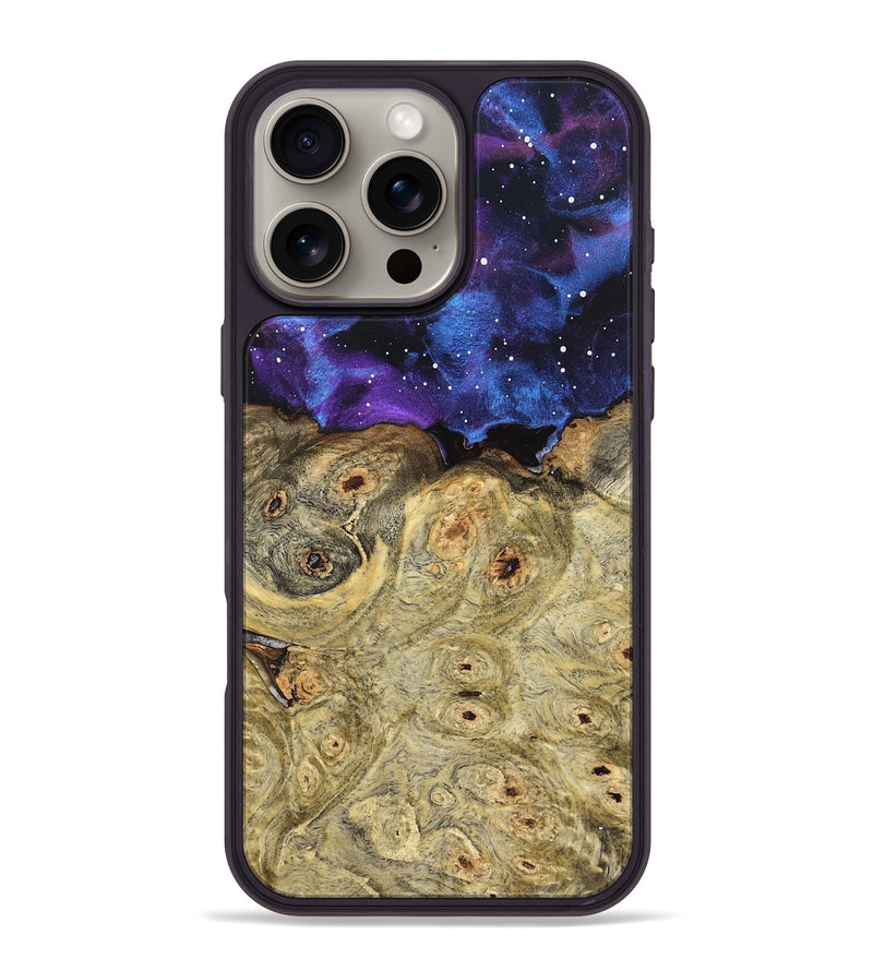 iPhone 16 Pro Max Wood Phone Case - Shaniya (Cosmos, 826923)