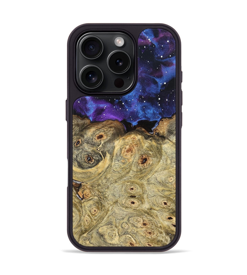 iPhone 16 Pro Wood Phone Case - Shaniya (Cosmos, 826923)