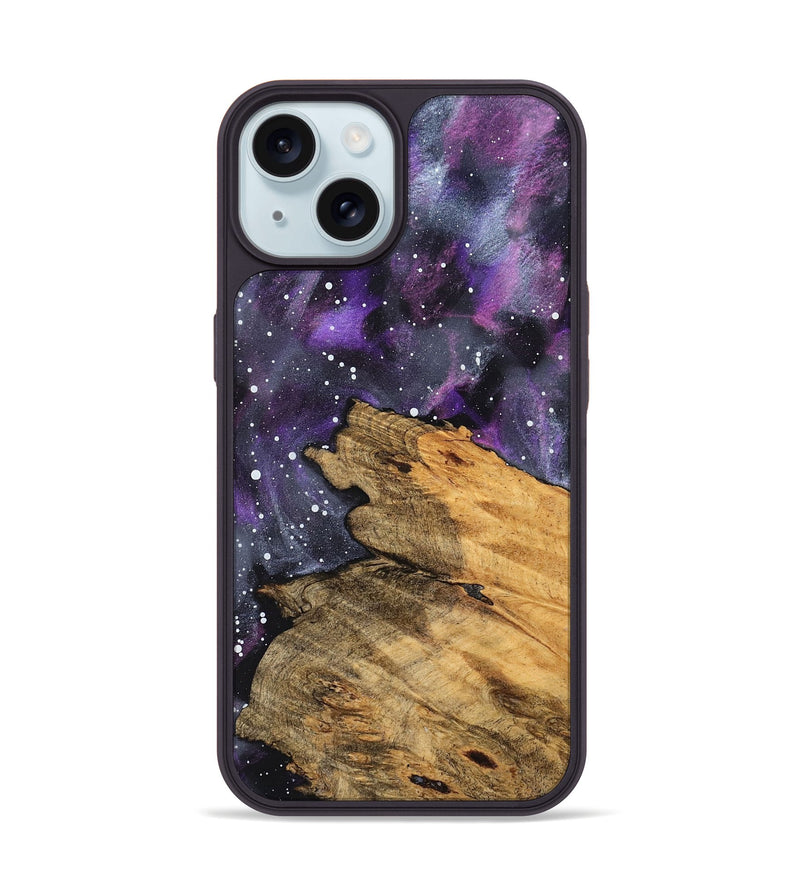 iPhone 15 Wood Phone Case - Mac (Cosmos, 826924)