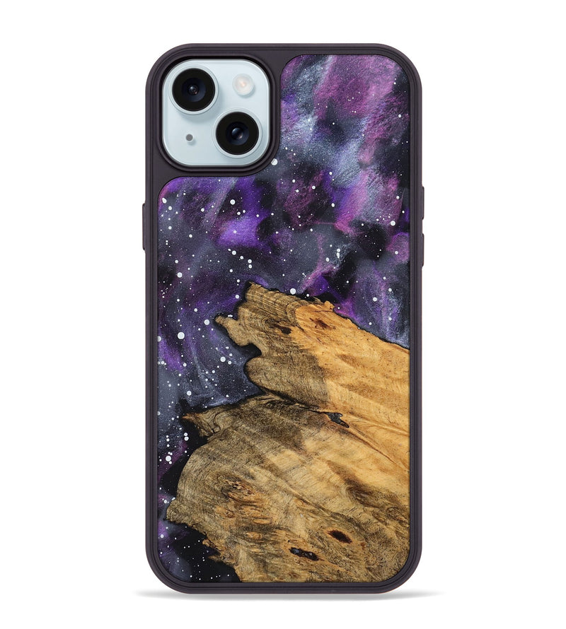 iPhone 15 Plus Wood Phone Case - Mac (Cosmos, 826924)