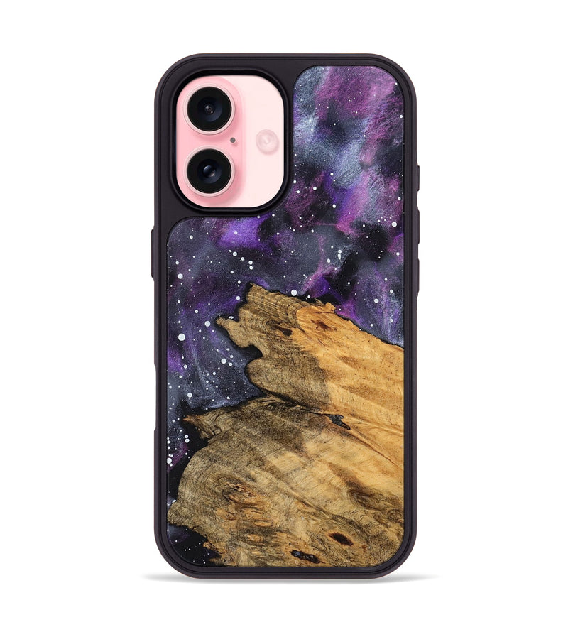 iPhone 16 Wood Phone Case - Mac (Cosmos, 826924)