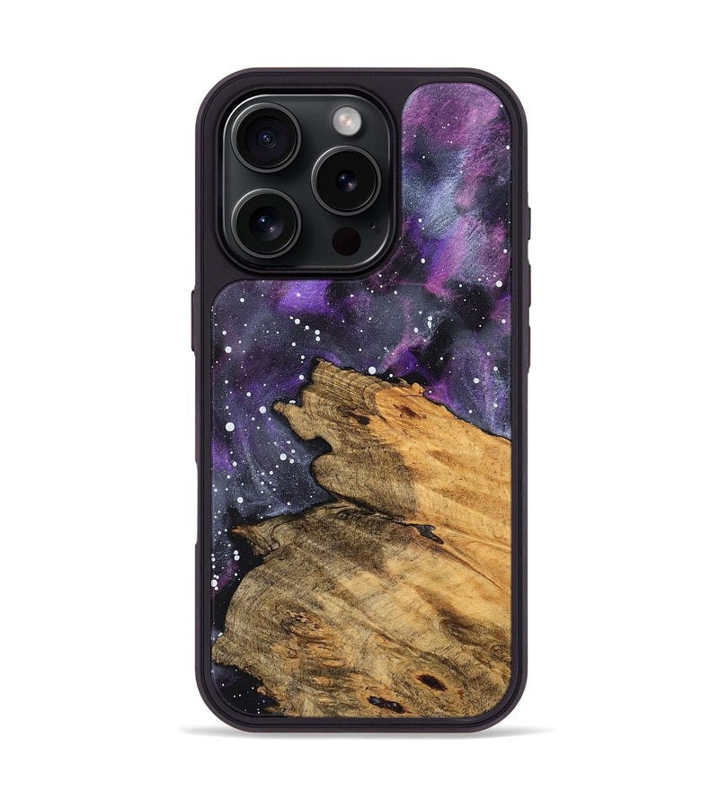 iPhone 16 Pro Wood Phone Case - Mac (Cosmos, 826924)