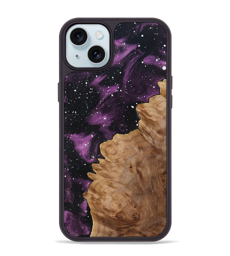iPhone 15 Plus Wood Phone Case - Marcel (Cosmos, 826925)