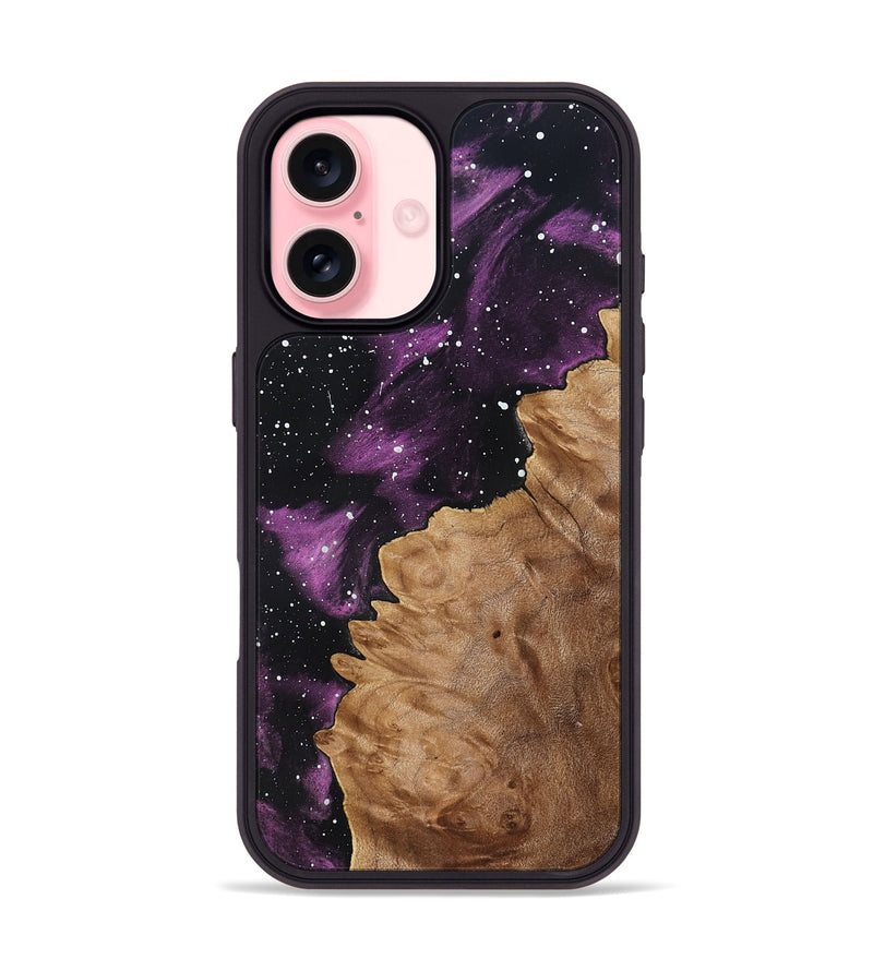 iPhone 16 Wood Phone Case - Marcel (Cosmos, 826925)