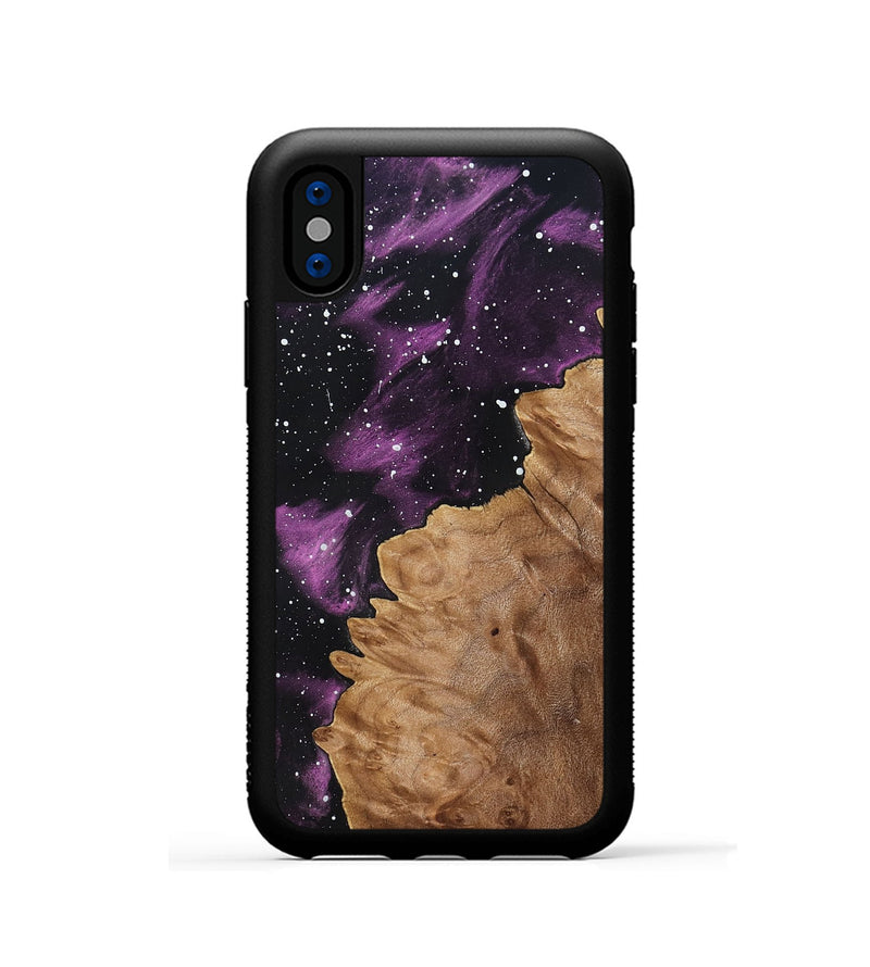 iPhone Xs Wood Phone Case - Marcel (Cosmos, 826925)