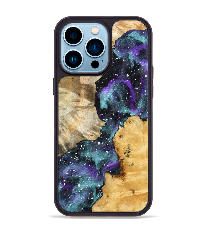 iPhone 14 Pro Max Wood Phone Case - Arely (Cosmos, 826927)