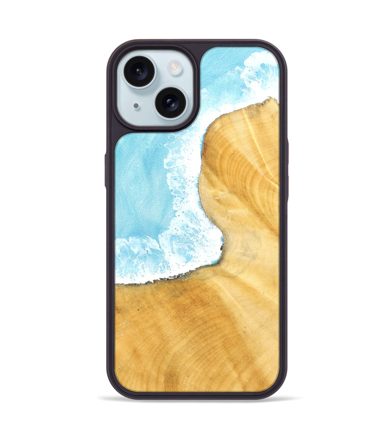 iPhone 15 Wood Phone Case - Susana (Coastal, 826950)