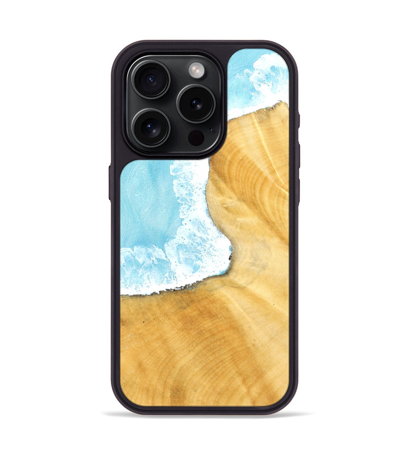 iPhone 15 Pro Wood Phone Case - Susana (Coastal, 826950)