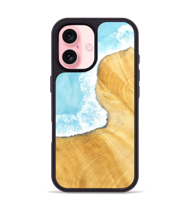 iPhone 16 Wood Phone Case - Susana (Coastal, 826950)