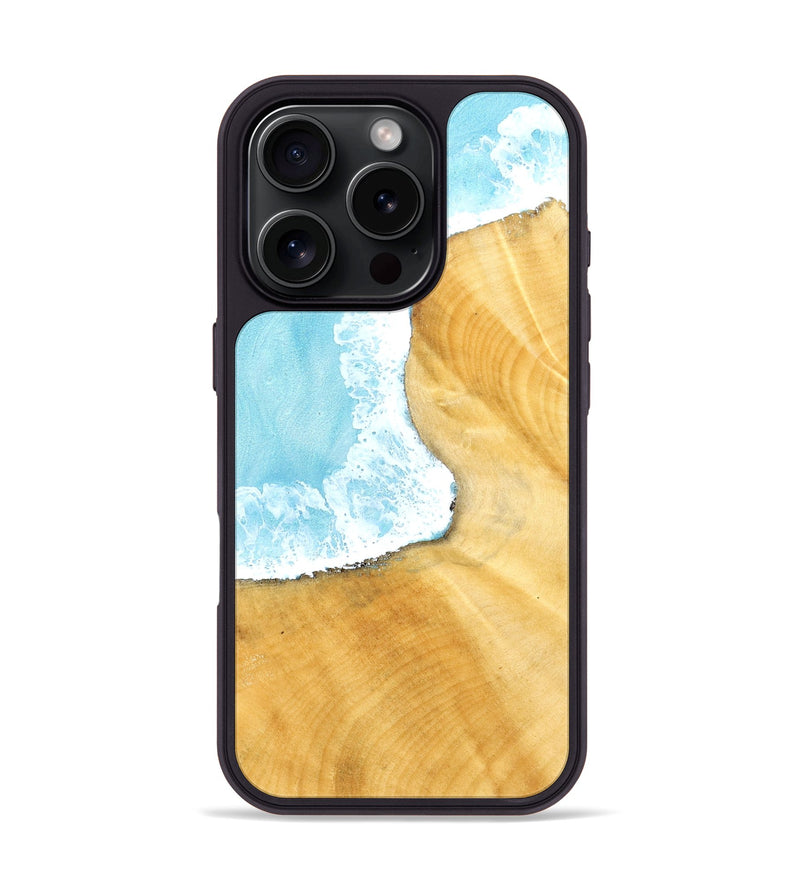 iPhone 16 Pro Wood Phone Case - Susana (Coastal, 826950)