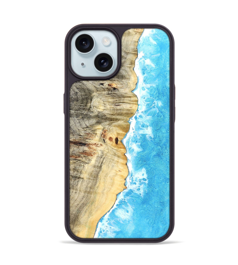 iPhone 15 Wood Phone Case - Katlin (Coastal, 826951)