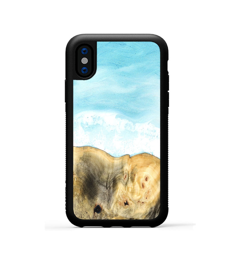 iPhone Xs Wood Phone Case - Tatum (Coastal, 826952)