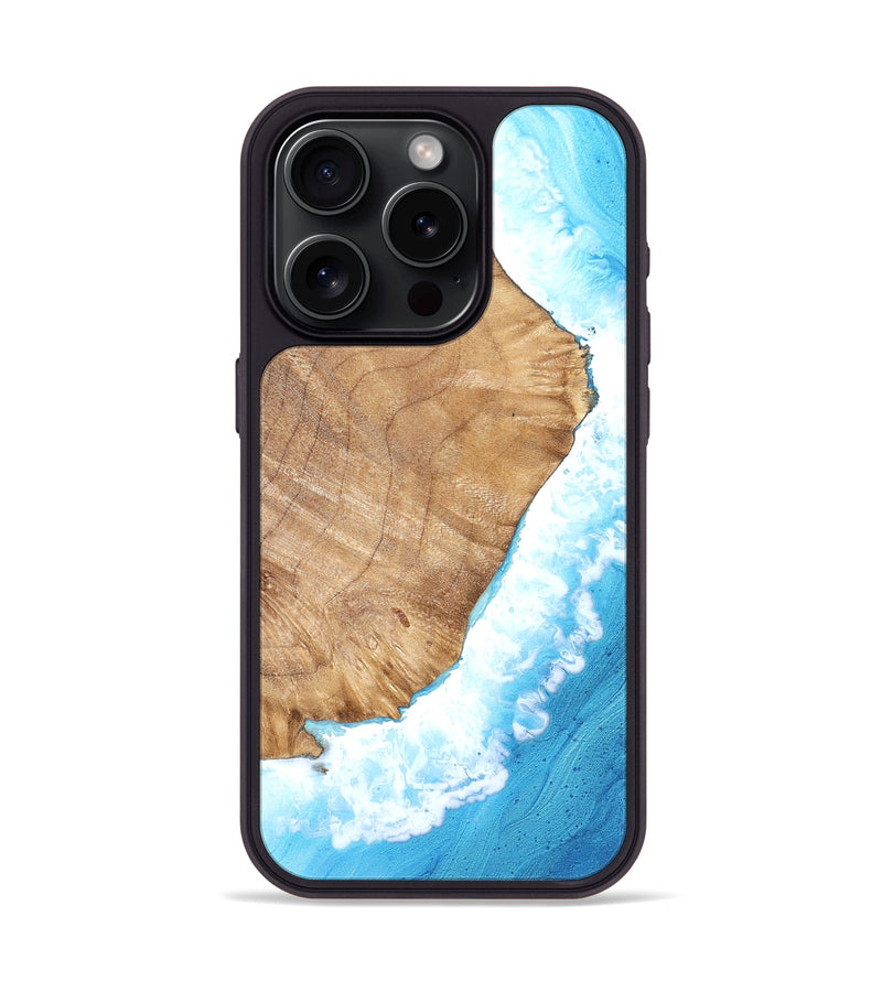 iPhone 15 Pro Wood Phone Case - Koa (Coastal, 826954)