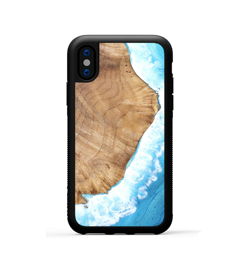 iPhone Xs Wood Phone Case - Koa (Coastal, 826954)