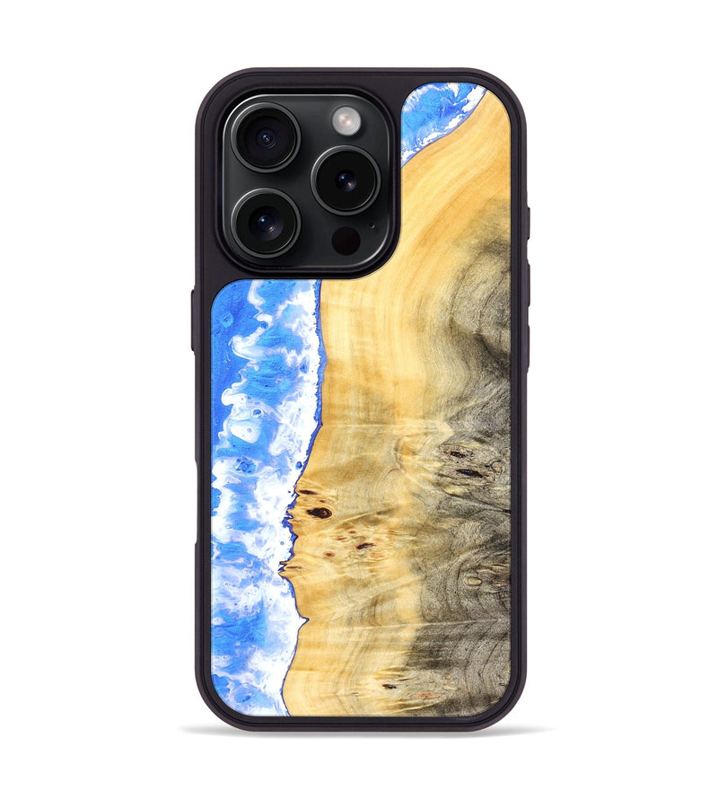 iPhone 16 Pro Wood Phone Case - Jaslene (Coastal, 826955)
